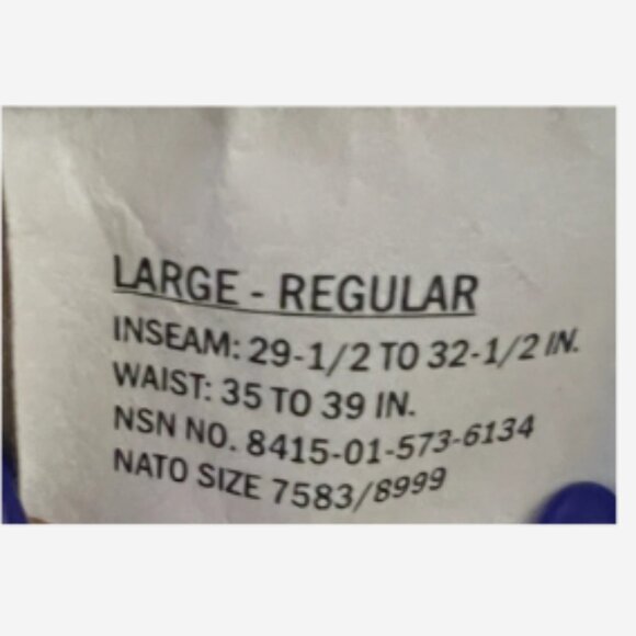 TenCate OCP Flame-Resistant Pants Men's Size Large Defender M Combat Army Camo - Picture 4 of 7